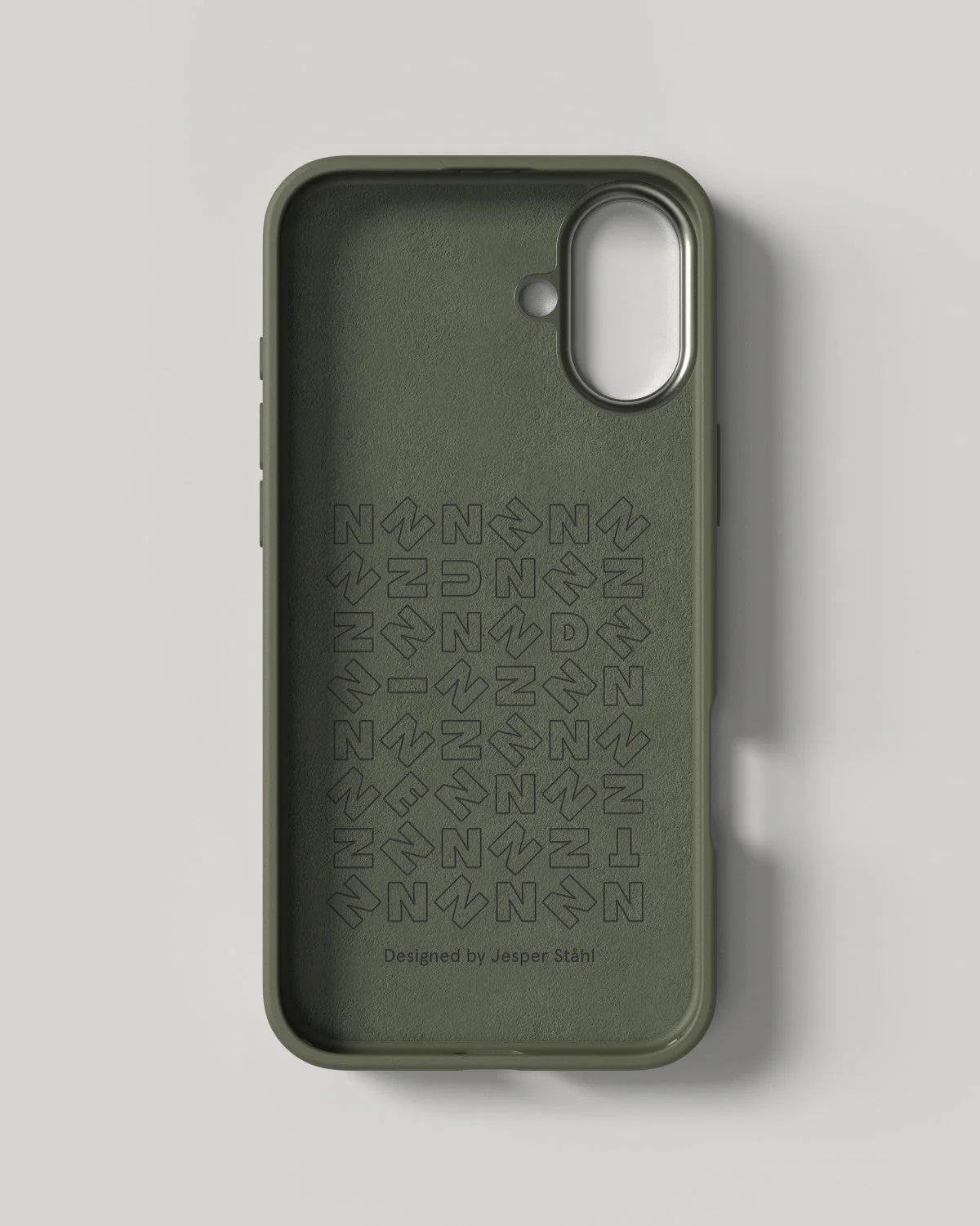 Bold Case - iPhone 16 Plus - Linen Beige & Olive Green - Image 5